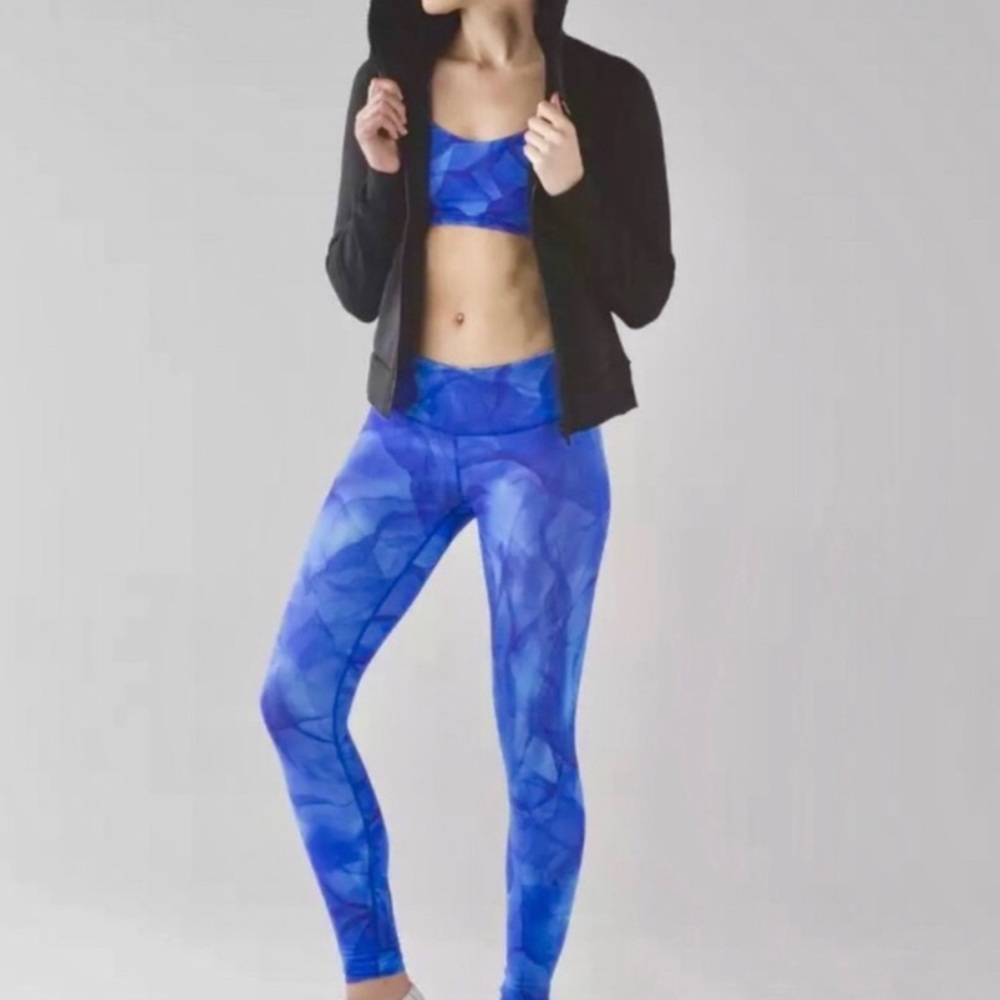 Lululemon Wunder Under Fullux III Blue legging 8